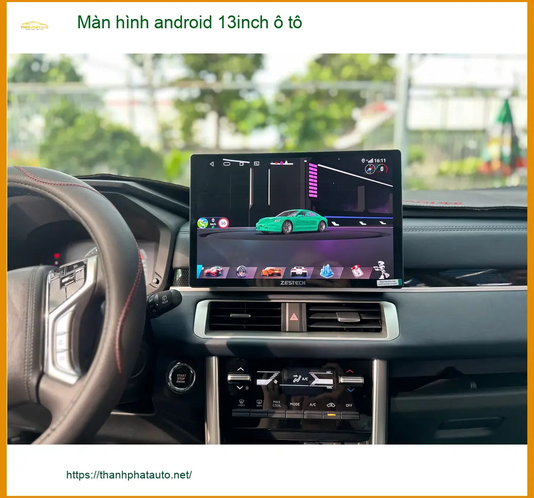 Chị Yến lắp Màn hình Android 13inch cho Honda HR-V tại Thủ Đức để giải trí và chỉ đường tiện lợi hơn ảnh thực tế 3