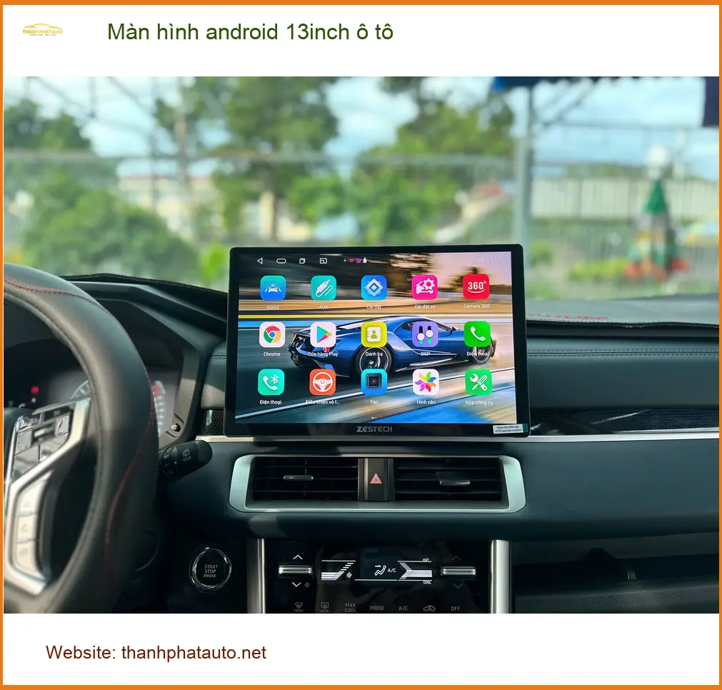 Anh Minh lắp màn hình android 13inch ô tô Mazda CX-5 tại Quận 2 ảnh thực tế 3
