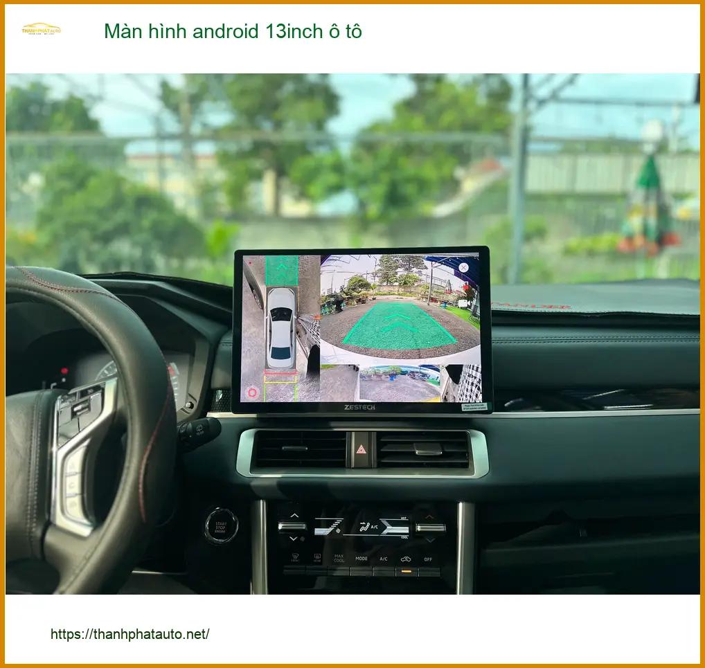 Anh Minh lắp màn hình android 13inch ô tô Mazda CX-5 tại Quận 2 ảnh thực tế 5