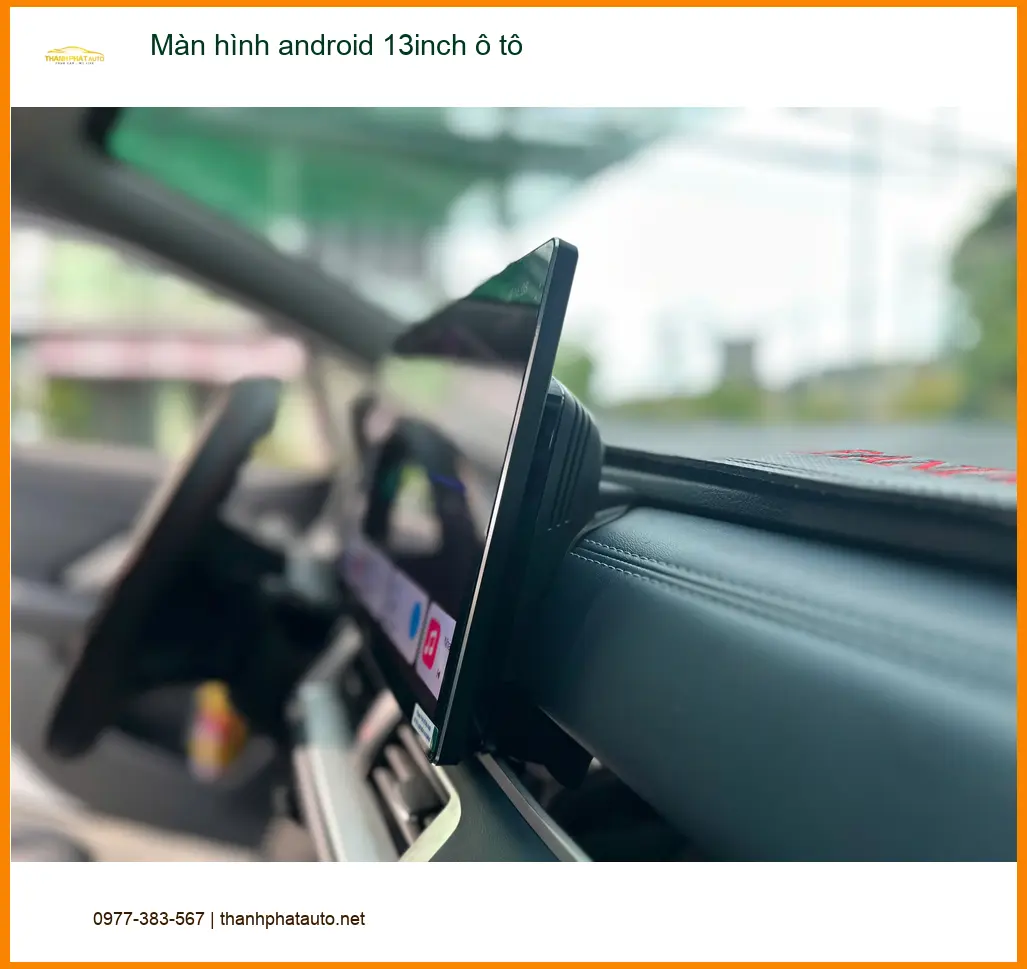 Chị Thùy Trang lắp màn hình Android 13 inch ô tô cho Kia Morning tại Quận 9. ảnh thực tế 2