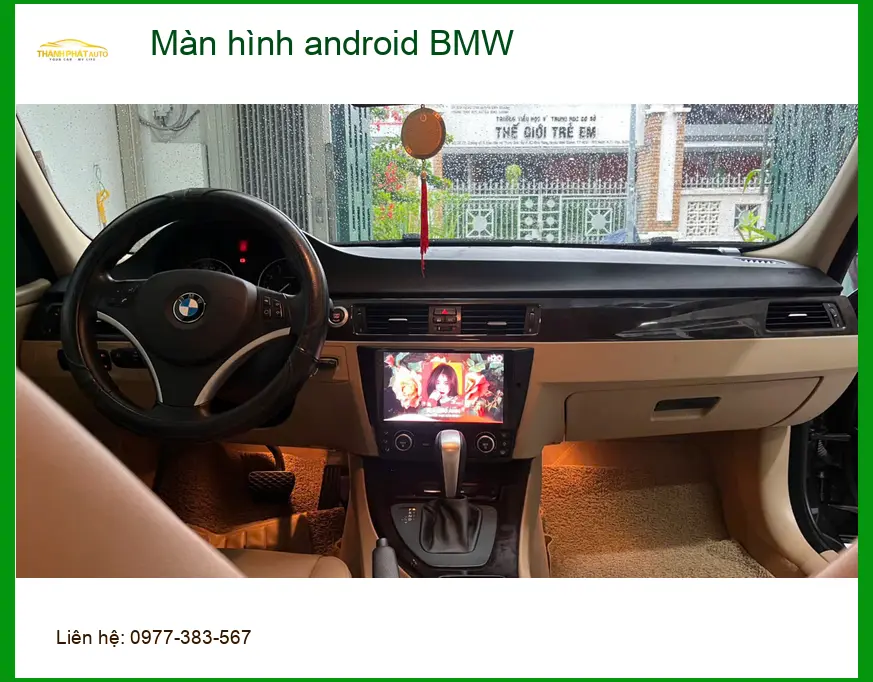 Chú Minh lắp màn hình Android BMW X5 tại Thủ Đức, tính năng vượt trội ảnh thực tế 3