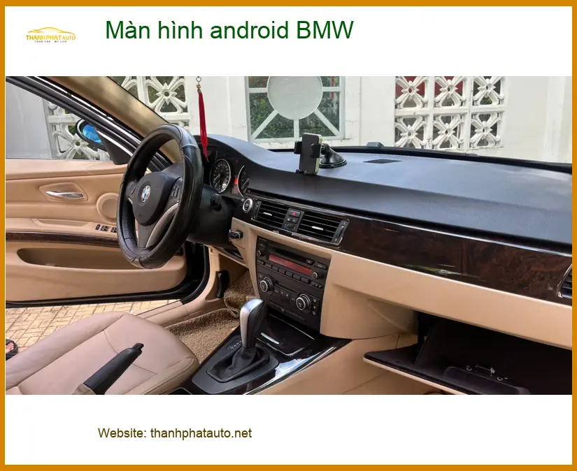 Chú Minh lắp màn hình Android BMW X5 tại Thủ Đức, tính năng vượt trội ảnh thực tế 4