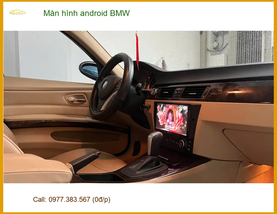 Anh Tấn lắp màn hình android BMW X5 đời 2020 tại Quận 12 để trải nghiệm công nghệ mới ảnh thực tế 2