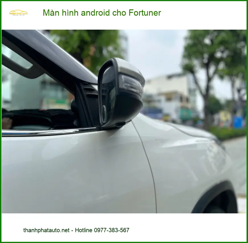 Anh Hưng lắp màn hình Android Fortuner chính hãng tại Quận 12 ảnh thực tế 3