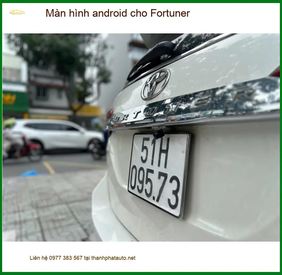 Anh Đạt lắp màn hình Android cho Fortuner tại Quận Phú Nhuận ảnh thực tế 3