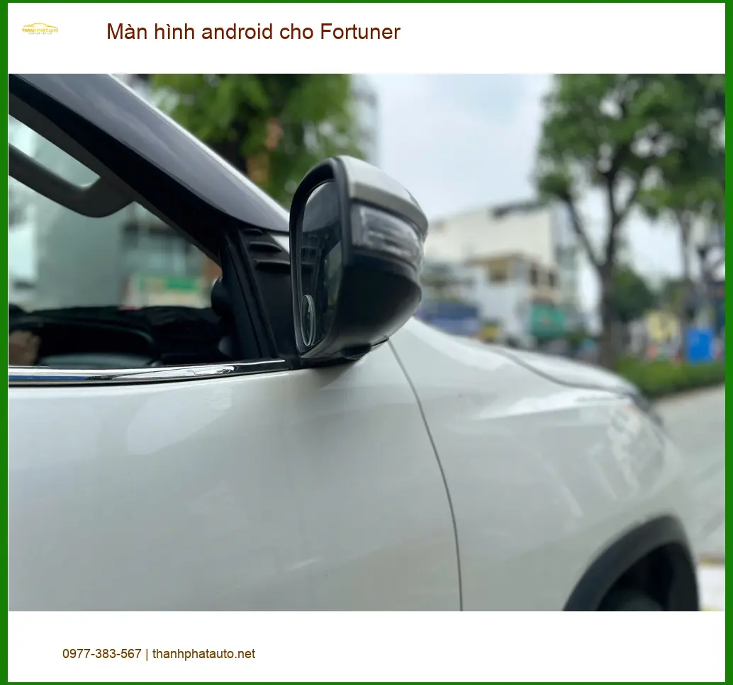 Anh Đạt lắp màn hình Android cho Fortuner tại Quận Phú Nhuận ảnh thực tế 5
