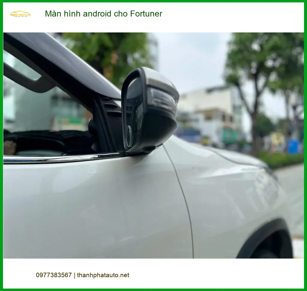 Anh Minh lắp màn hình Android chính hãng cho Fortuner tại Gò Vấp ảnh thực tế 2