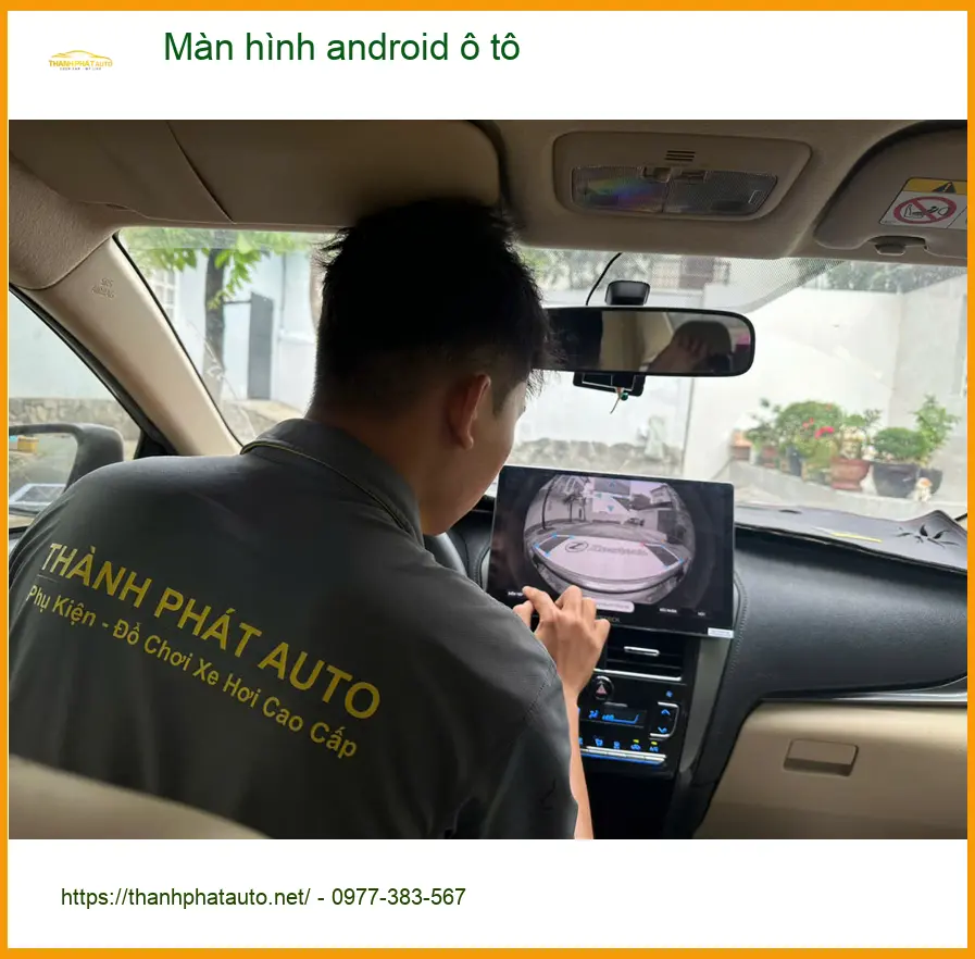 Anh Quang nâng cấp Màn hình Android ô tô cho Hyundai Accent tại Quận Bình Tân