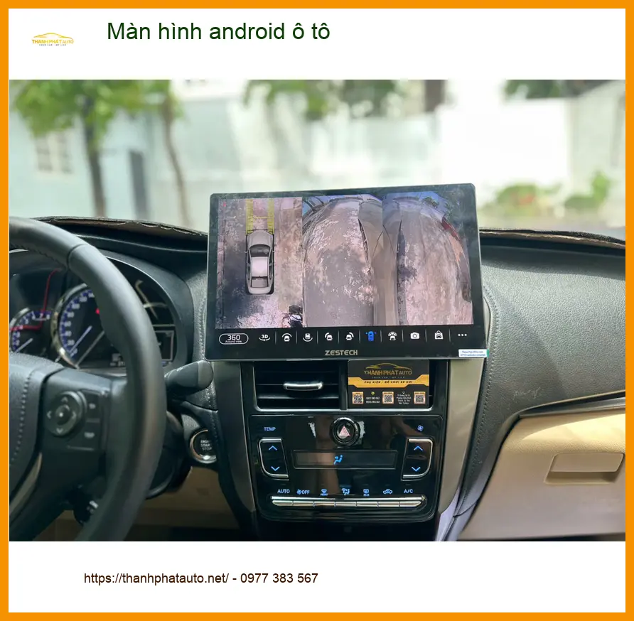 Anh Quang nâng cấp Màn hình Android ô tô cho Hyundai Accent tại Quận Bình Tân ảnh thực tế 2