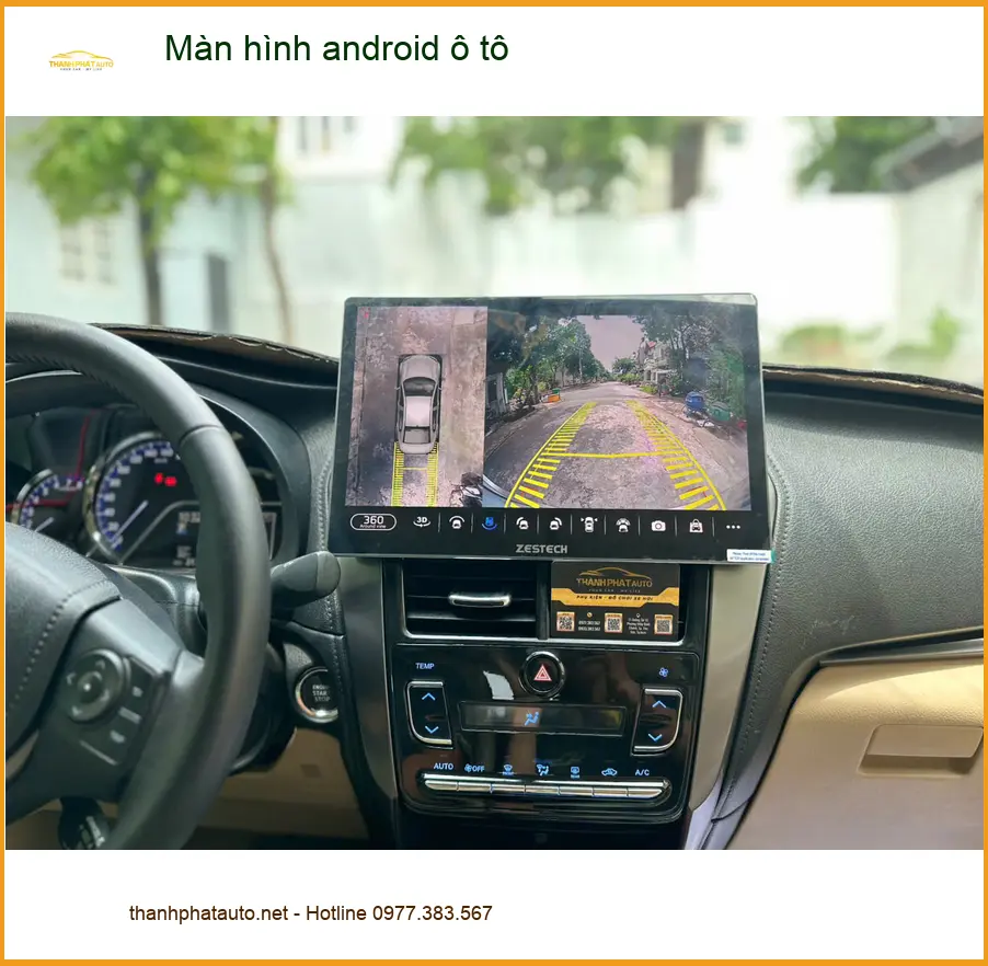 Anh Quang nâng cấp Màn hình Android ô tô cho Hyundai Accent tại Quận Bình Tân ảnh thực tế 3