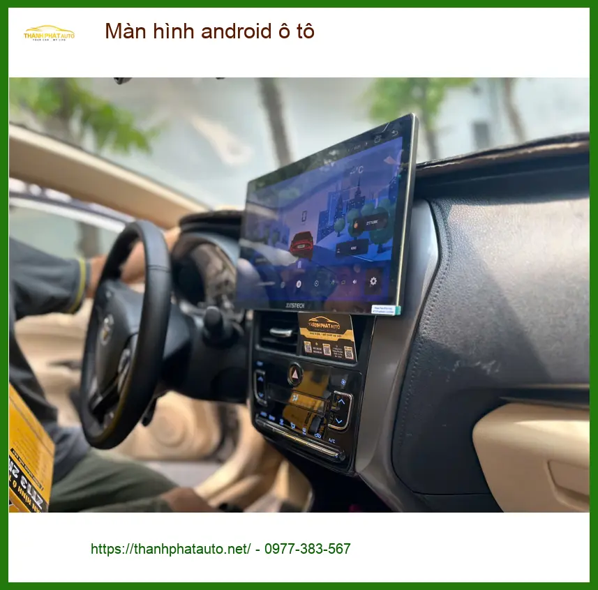 Anh Bách lắp màn hình Android ô tô Hyundai Kona Quận 8 chính hãng ảnh thực tế 3