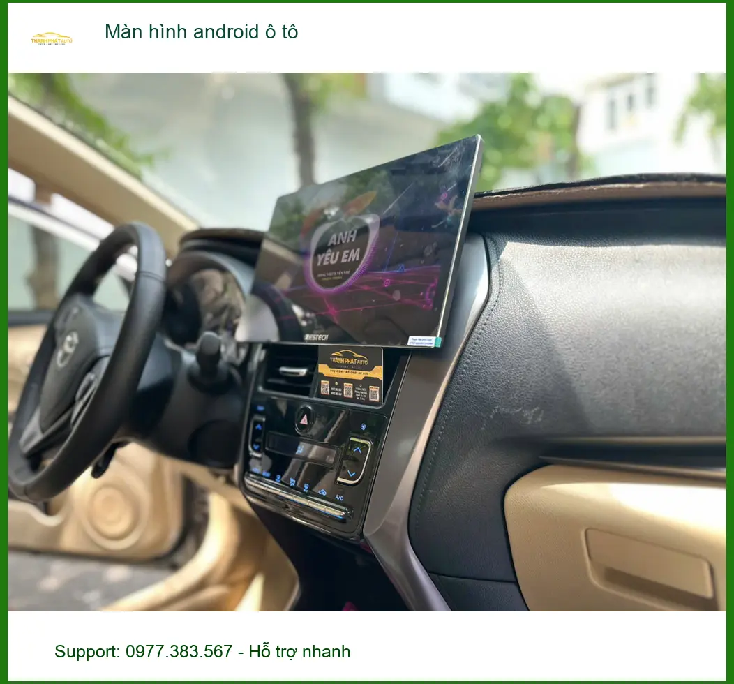 Anh Quang nâng cấp Màn hình Android ô tô cho Hyundai Accent tại Quận Bình Tân ảnh thực tế 4