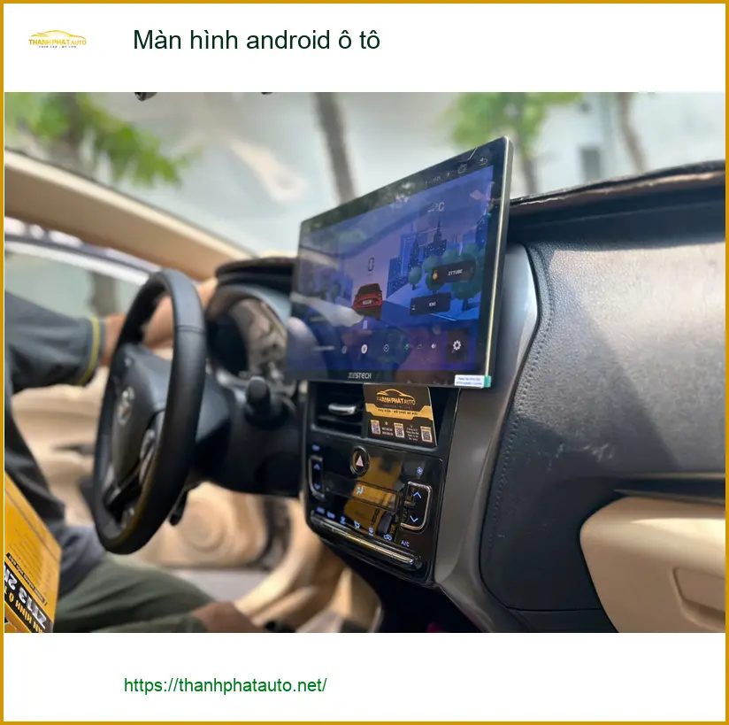 Anh Trường lắp màn hình Android ô tô cho Ford Everest tại Quận 5 ảnh thực tế 2