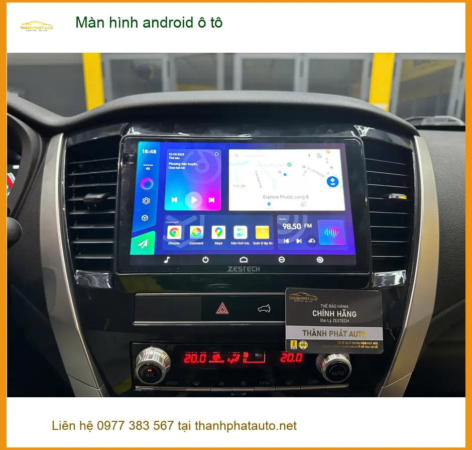Anh Minh nâng cấp màn hình Android ô tô cho Hyundai Accent tại Quận Gò Vấp ảnh thực tế 3