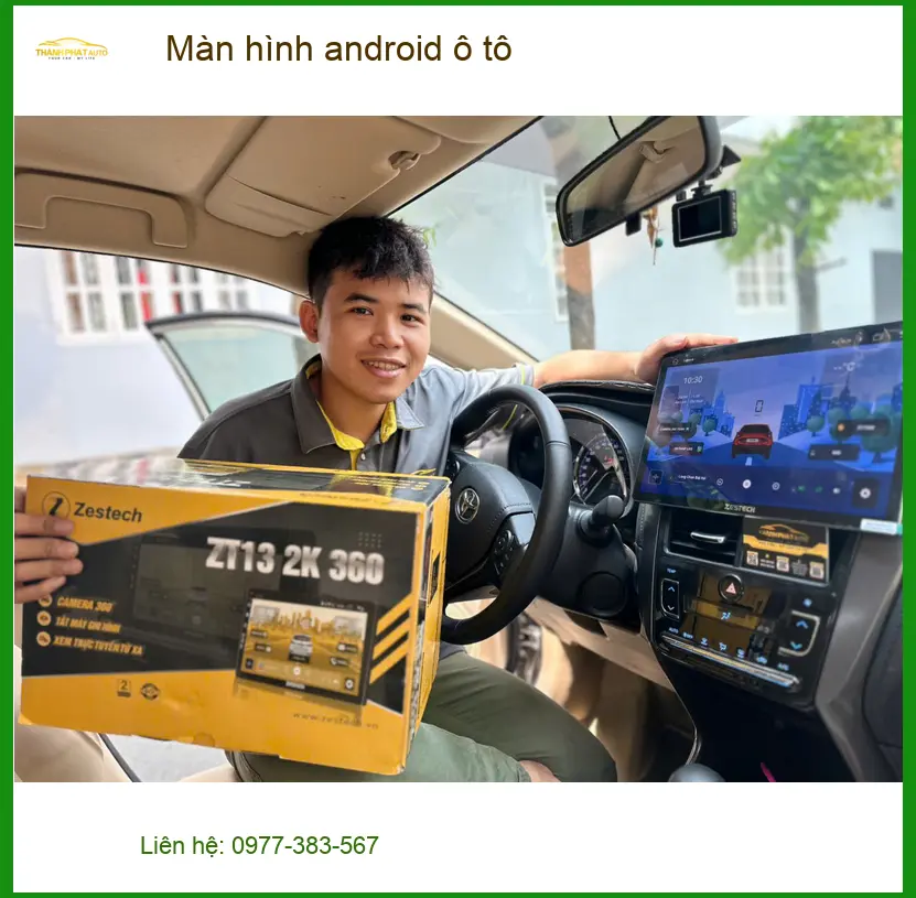 Anh Trường lắp màn hình Android ô tô cho Ford Everest tại Quận 5 ảnh thực tế 5