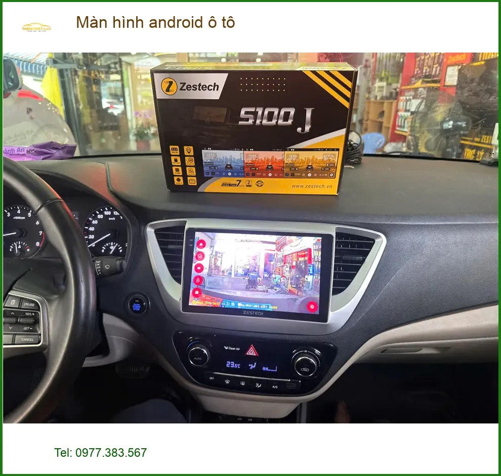 Chị Thảo lắp màn hình Android ô tô Kia Cerato tại Quận Thủ Đức, giải trí tốt hơn