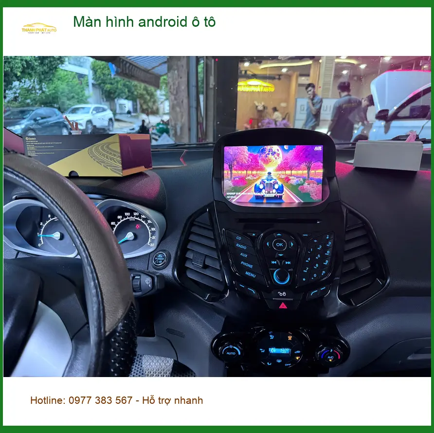 Chị Hà lắp màn hình Android ô tô cho Mazda 3 ở Quận Phú Nhuận