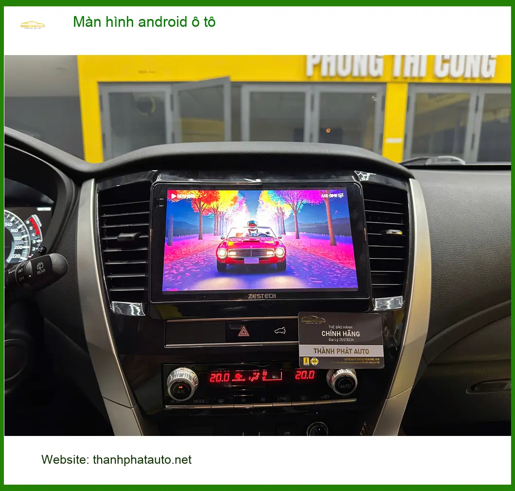 Anh Quý lắp màn hình Android ô tô Hyundai Accent tại Hóc Môn để giải trí trên xe tiện lợi ảnh thực tế 2