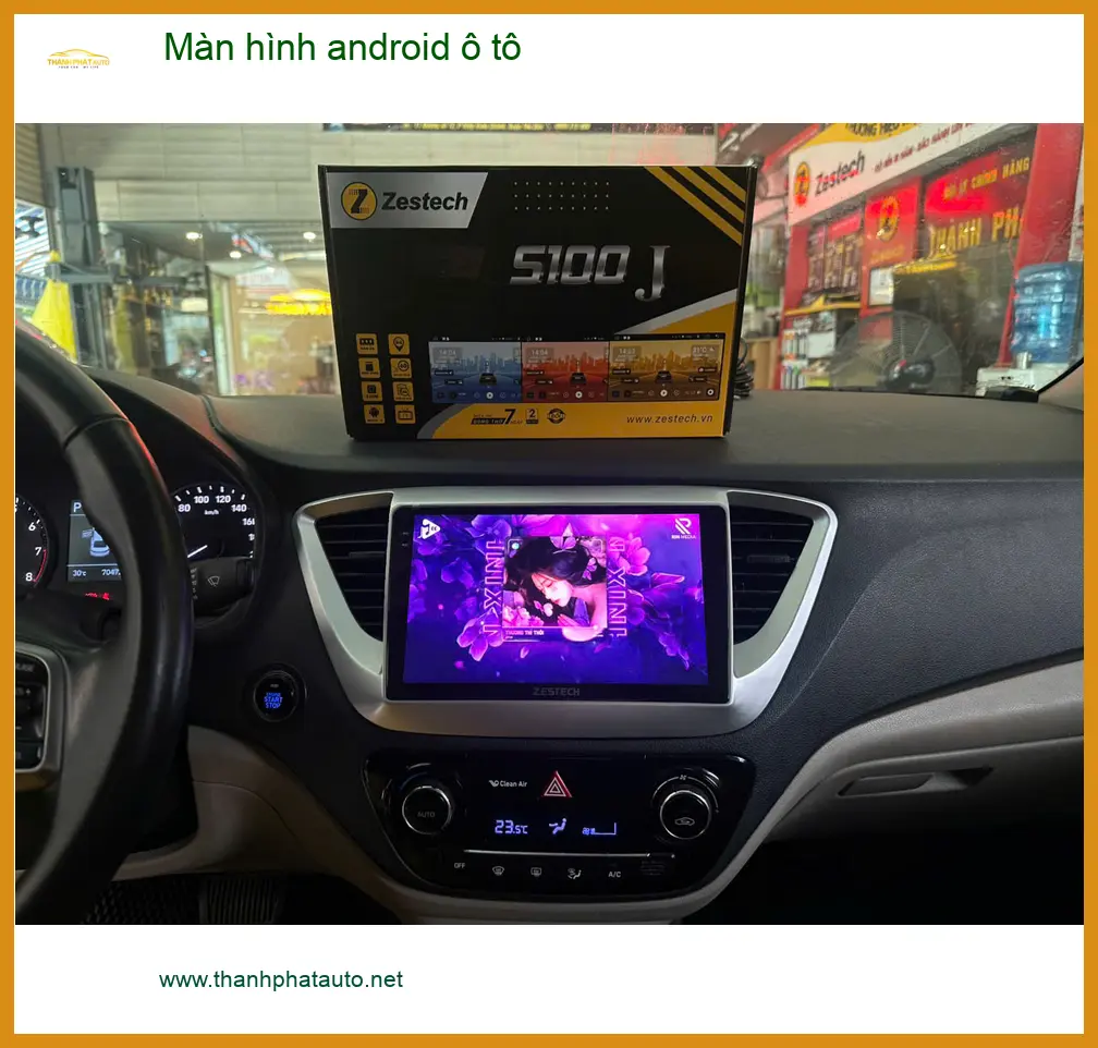 Chị Thảo lắp màn hình Android ô tô Kia Cerato tại Quận Thủ Đức, giải trí tốt hơn ảnh thực tế 2