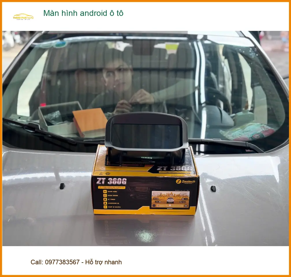 Chị Hà lắp màn hình Android ô tô cho Mazda 3 ở Quận Phú Nhuận ảnh thực tế 3