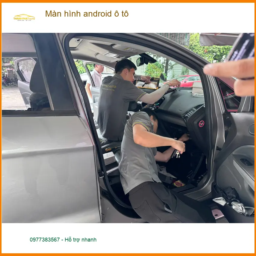 Chị Hà lắp màn hình Android ô tô cho Mazda 3 ở Quận Phú Nhuận ảnh thực tế 4