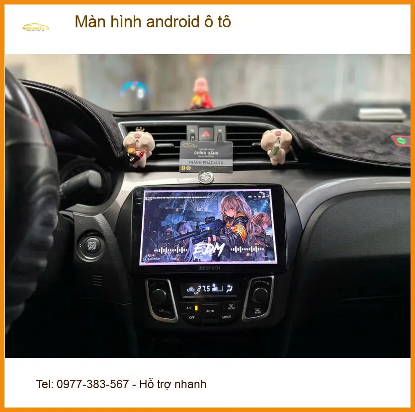 Anh Tùng nâng cấp màn hình android ô tô Hyundai Creta tại Quận Thủ Đức ảnh thực tế 2