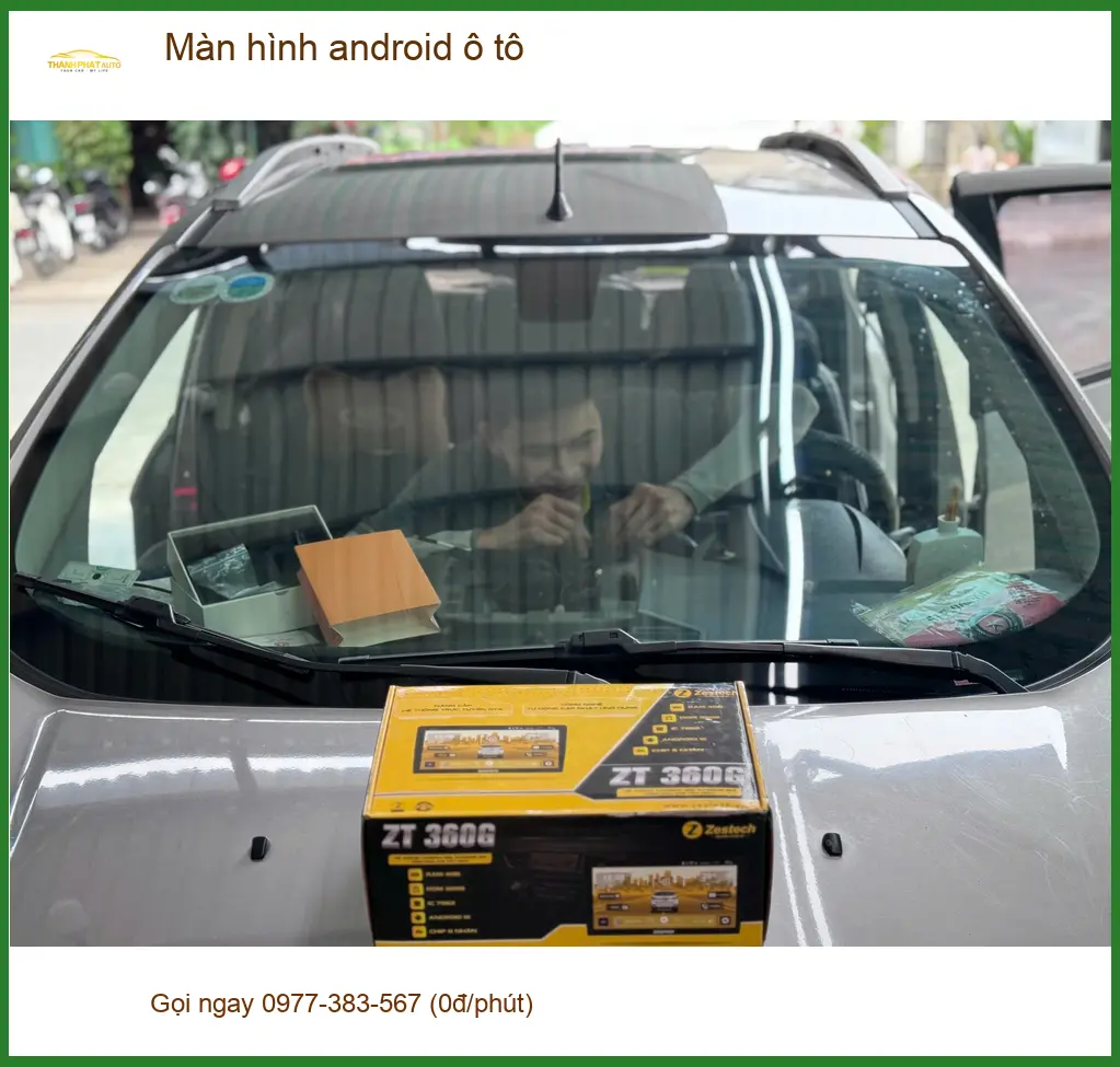 Anh Dũng lắp màn hình Android ô tô Hyundai Accent tại Quận 2 để nâng cấp tính năng giải trí ảnh thực tế 2