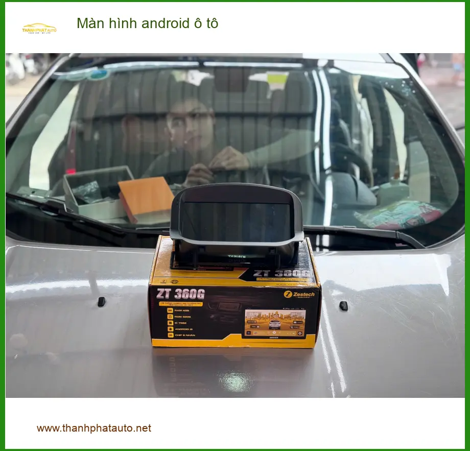 Anh Dũng lắp màn hình Android ô tô Hyundai Accent tại Quận 2 để nâng cấp tính năng giải trí ảnh thực tế 3