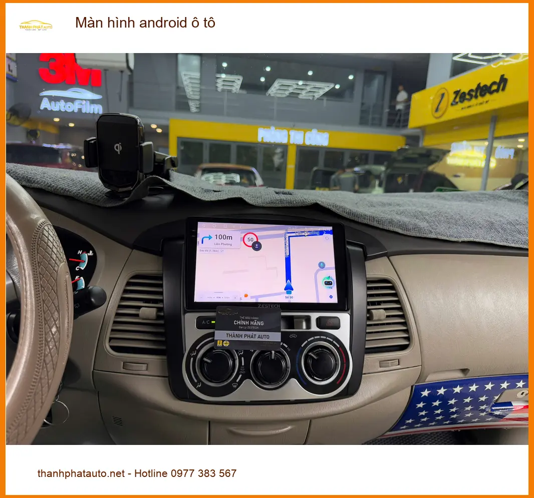 Anh Lâm lắp màn hình Android ô tô cho Hyundai Accent tại Quận Thủ Đức để nâng cao trải nghiệm lái ảnh thực tế 4