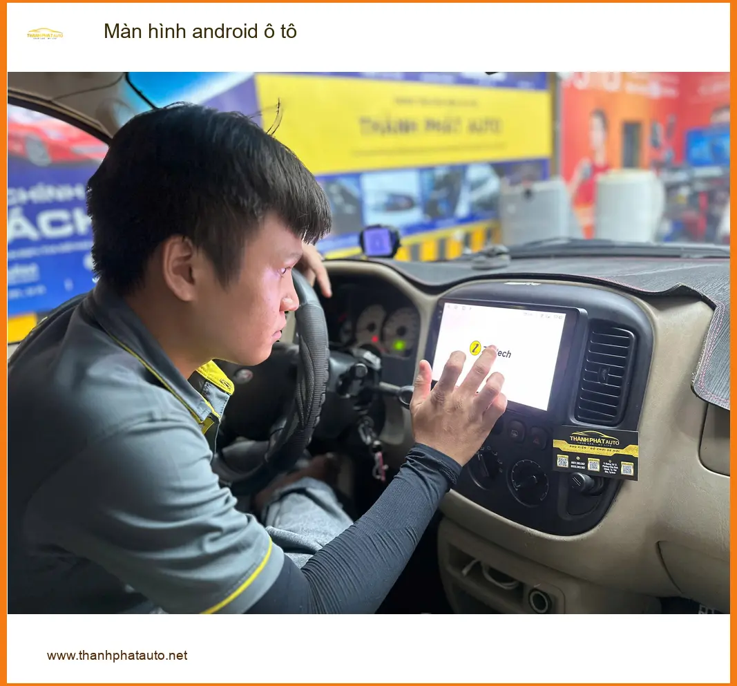 Chị Thảo nâng cấp màn hình Android ô tô cho Mazda 3 tại Quận 2 ảnh thực tế 4