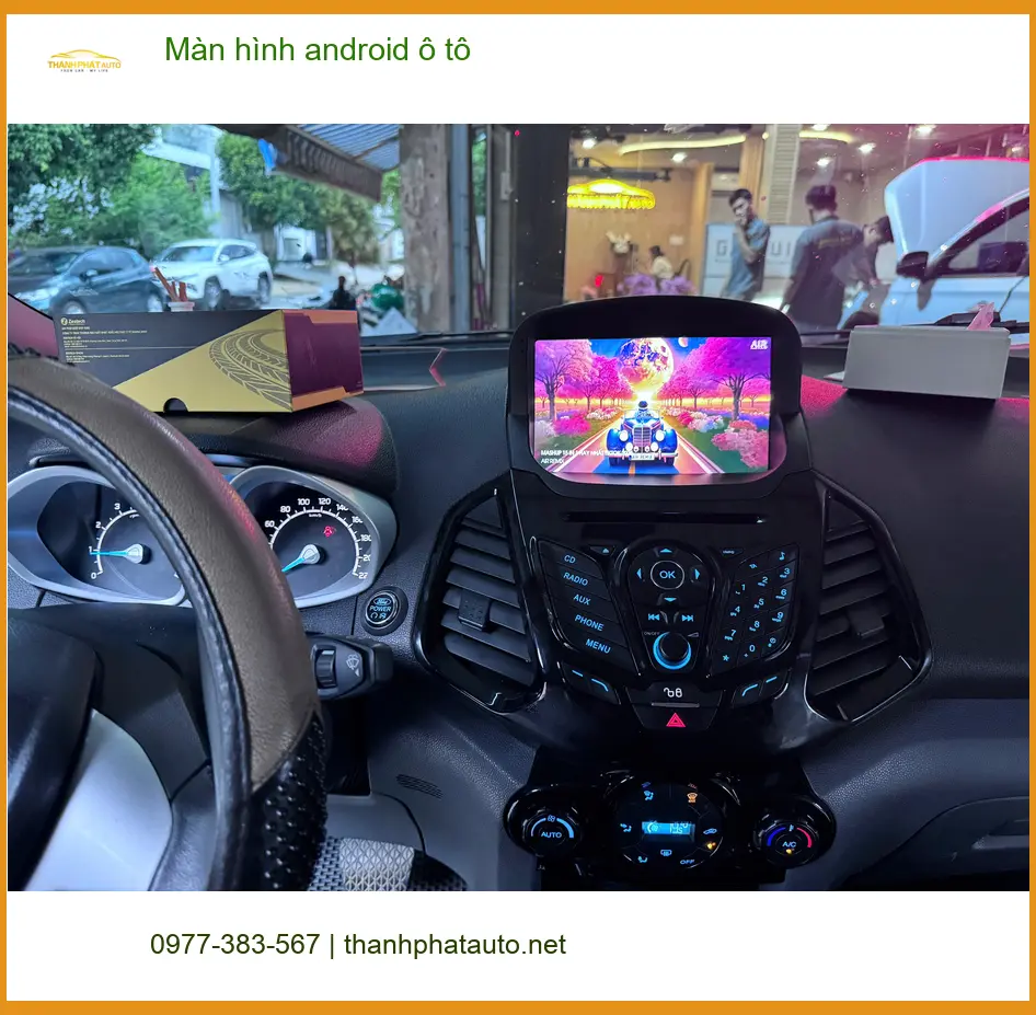 Anh Dũng lắp màn hình Android ô tô Hyundai Accent tại Quận 2 để nâng cấp tính năng giải trí ảnh thực tế 4