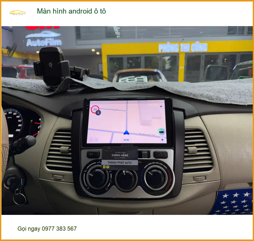 Anh Lâm lắp màn hình Android ô tô cho Hyundai Accent tại Quận Thủ Đức để nâng cao trải nghiệm lái ảnh thực tế 5