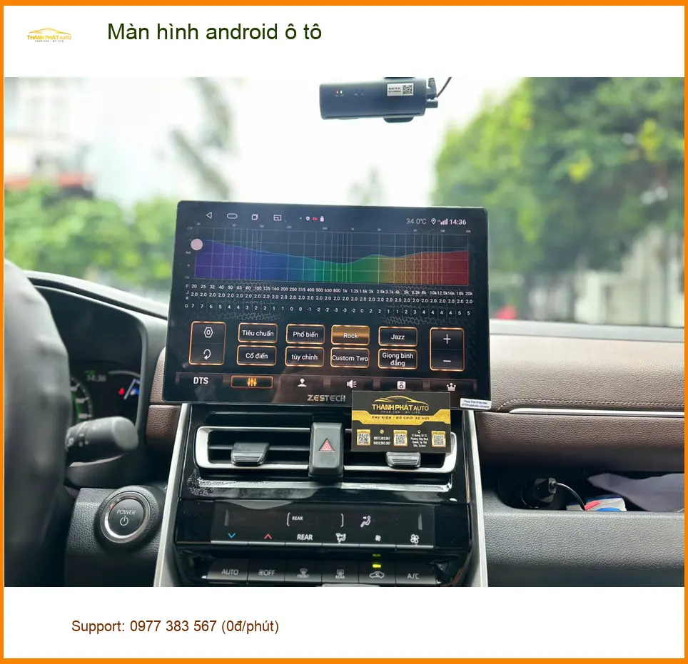 Anh Minh lắp màn hình android ô tô cho Kia K3 tại Quận 2 để nâng cấp tiện ích.