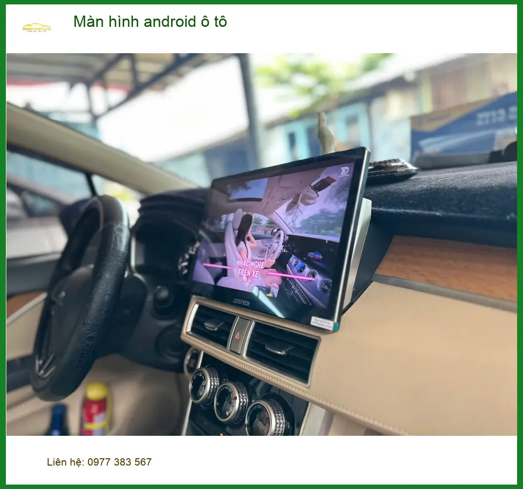 Chị Diệp lắp Màn hình android ô tô cho Hyundai Creta tại Quận 2 để tiện đường đi làm ảnh thực tế 2