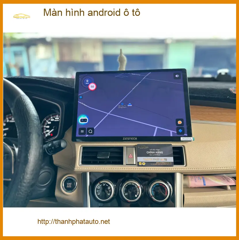 Chị Diệp lắp Màn hình android ô tô cho Hyundai Creta tại Quận 2 để tiện đường đi làm ảnh thực tế 3