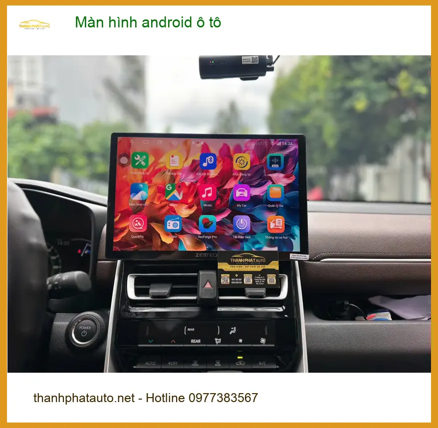 Anh Minh lắp màn hình android ô tô cho Kia K3 tại Quận 2 để nâng cấp tiện ích. ảnh thực tế 3