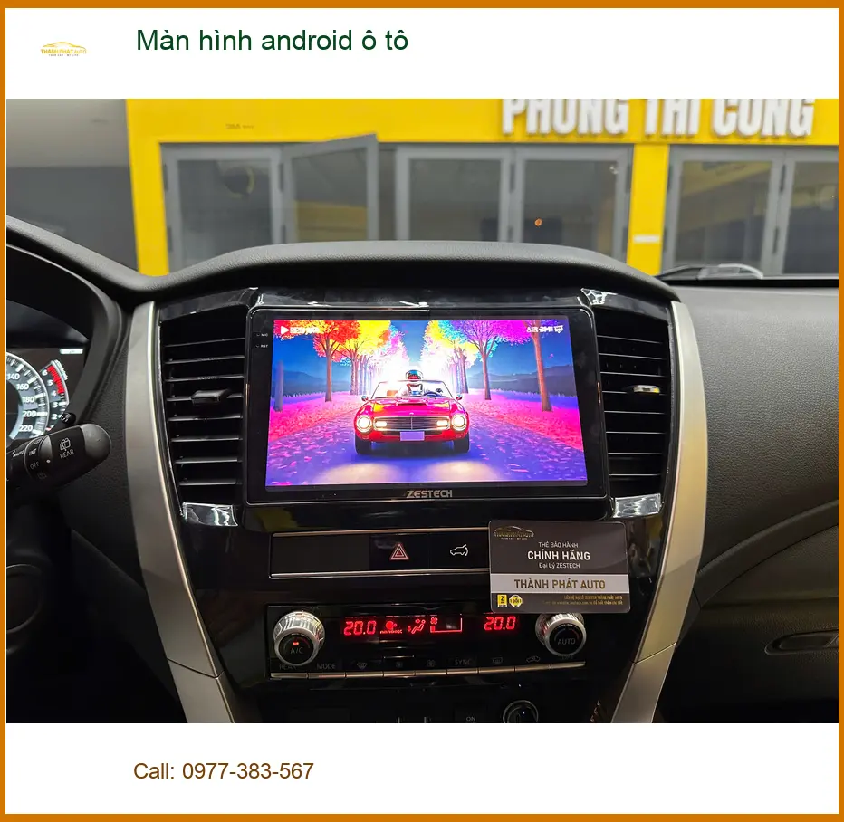 Anh Hải nâng cấp màn hình android ô tô VinFast Lux A2.0 tại Quận 9 ảnh thực tế 3