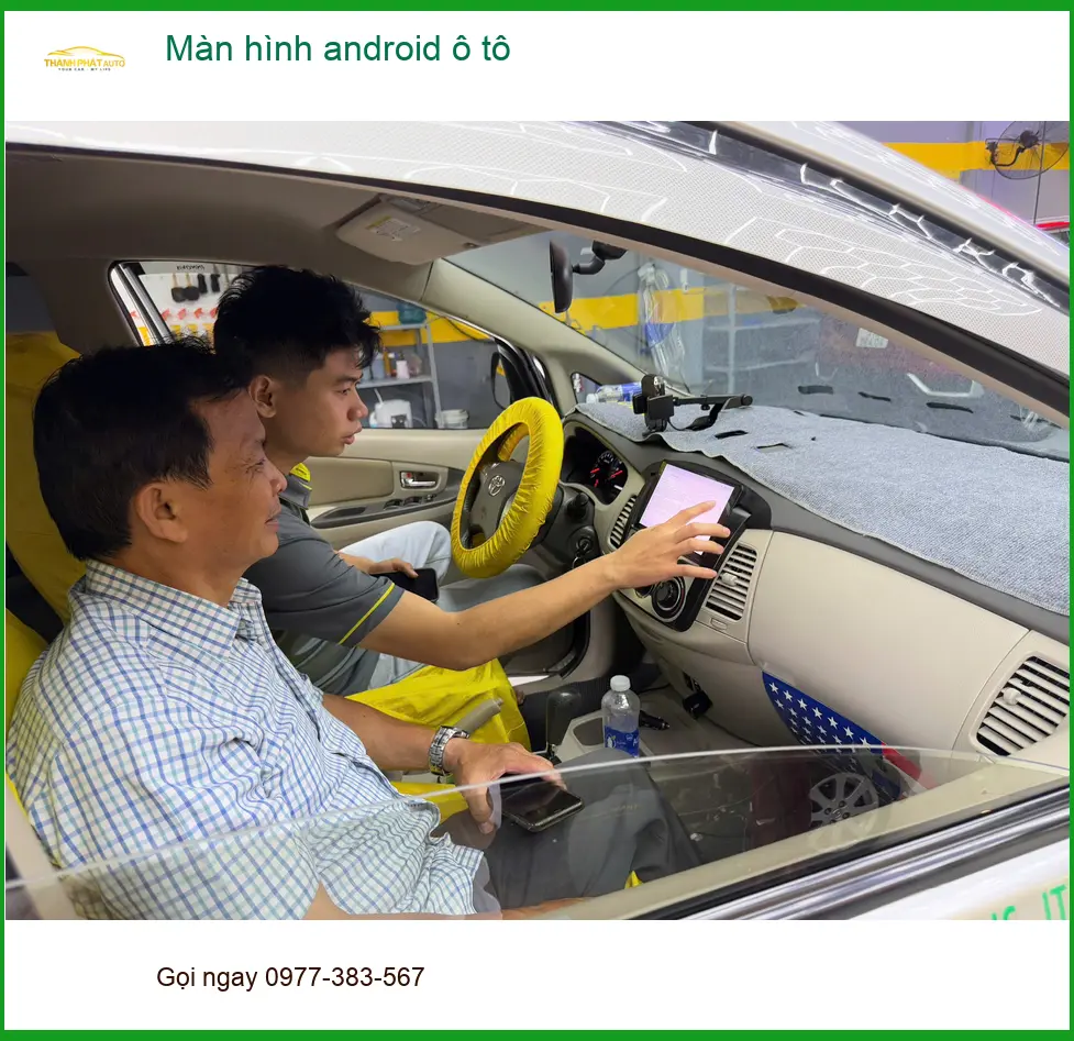 Anh Đức Hải lắp màn hình Android ô tô cho Kia Seltos Quận 2 xem Youtube ảnh thực tế 3