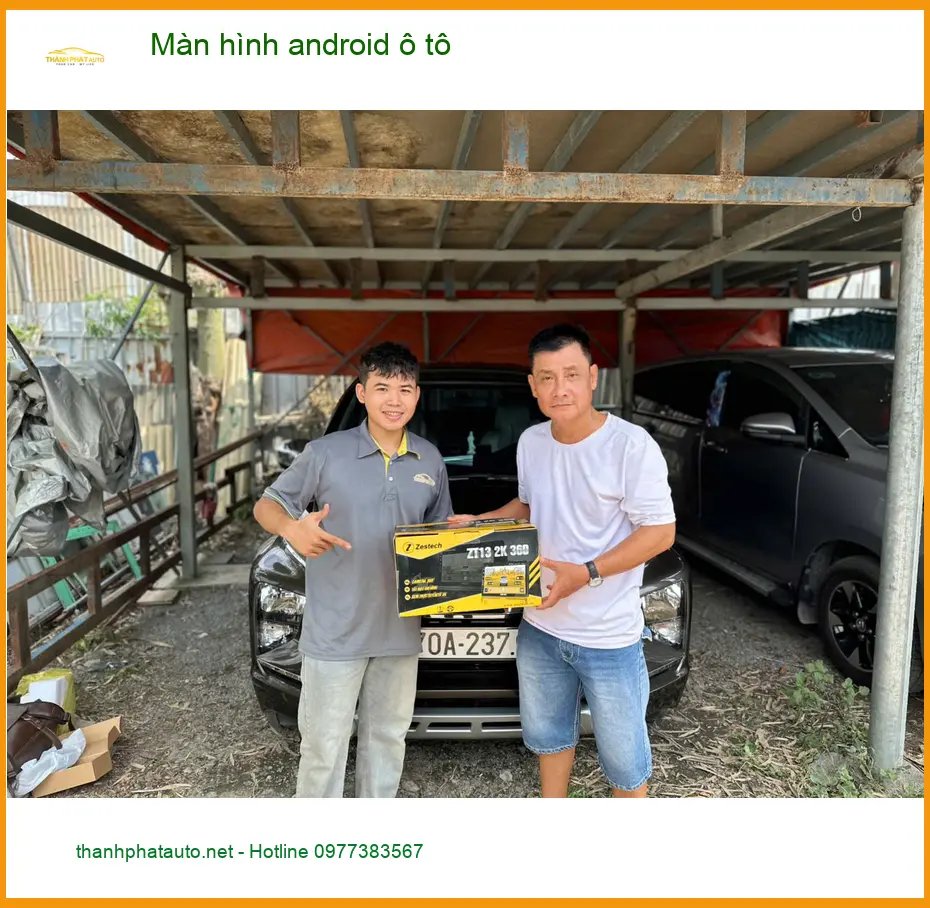 Chị Diệp lắp Màn hình android ô tô cho Hyundai Creta tại Quận 2 để tiện đường đi làm ảnh thực tế 4