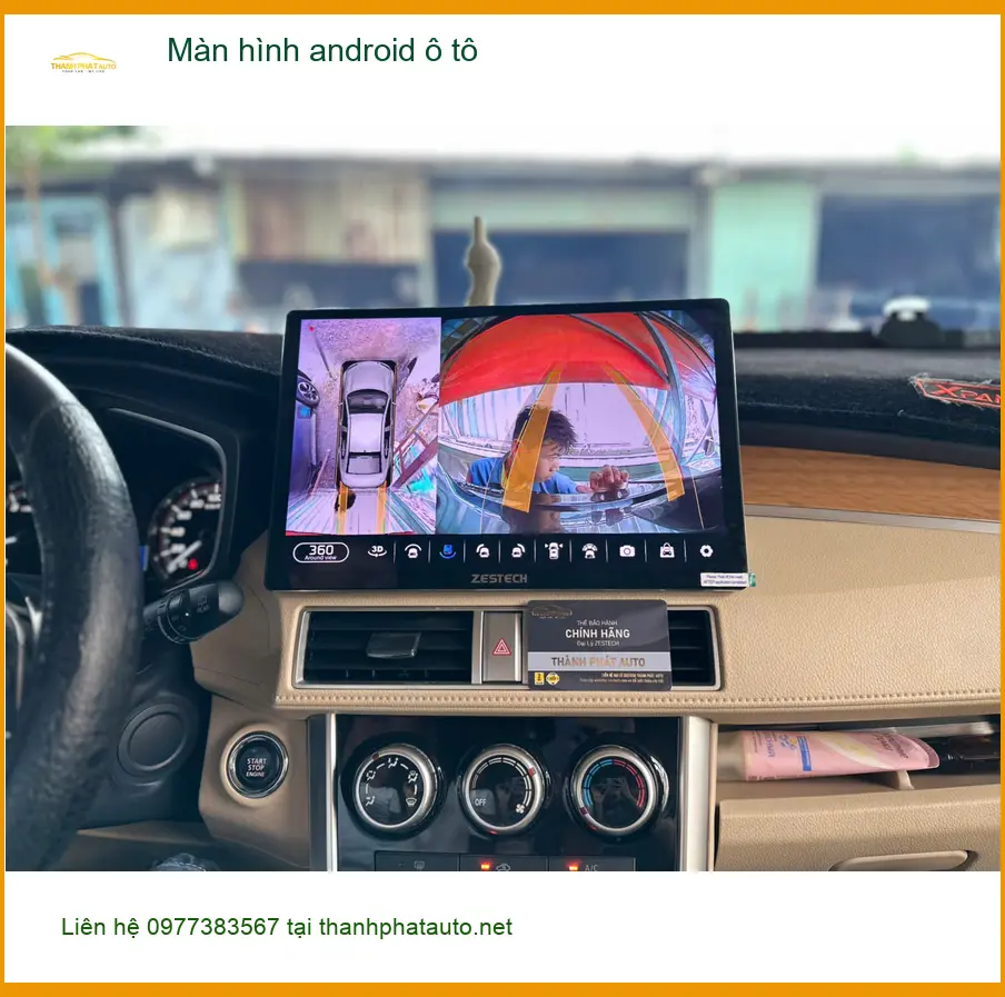 Chị Diệp lắp Màn hình android ô tô cho Hyundai Creta tại Quận 2 để tiện đường đi làm ảnh thực tế 5