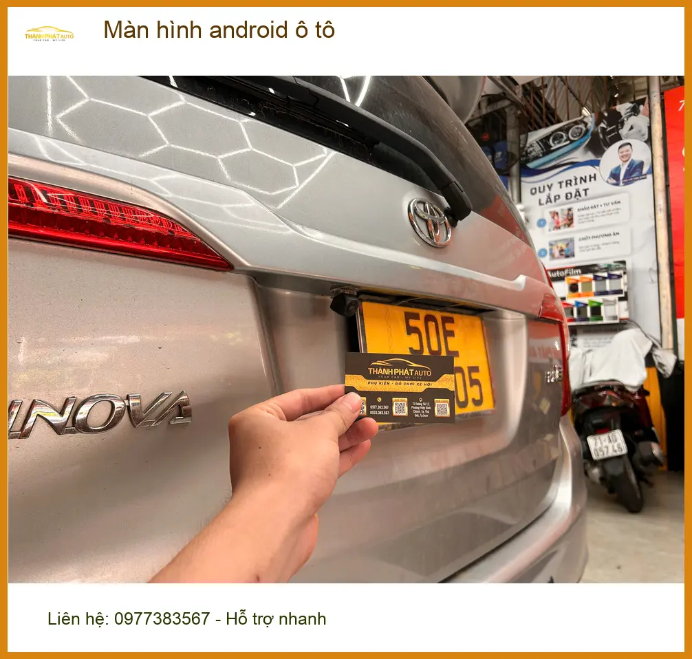 Anh Việt lắp màn hình Android ô tô cho Honda CRV tại Hóc Môn để nâng tầm tiện ích giải trí ảnh thực tế 2