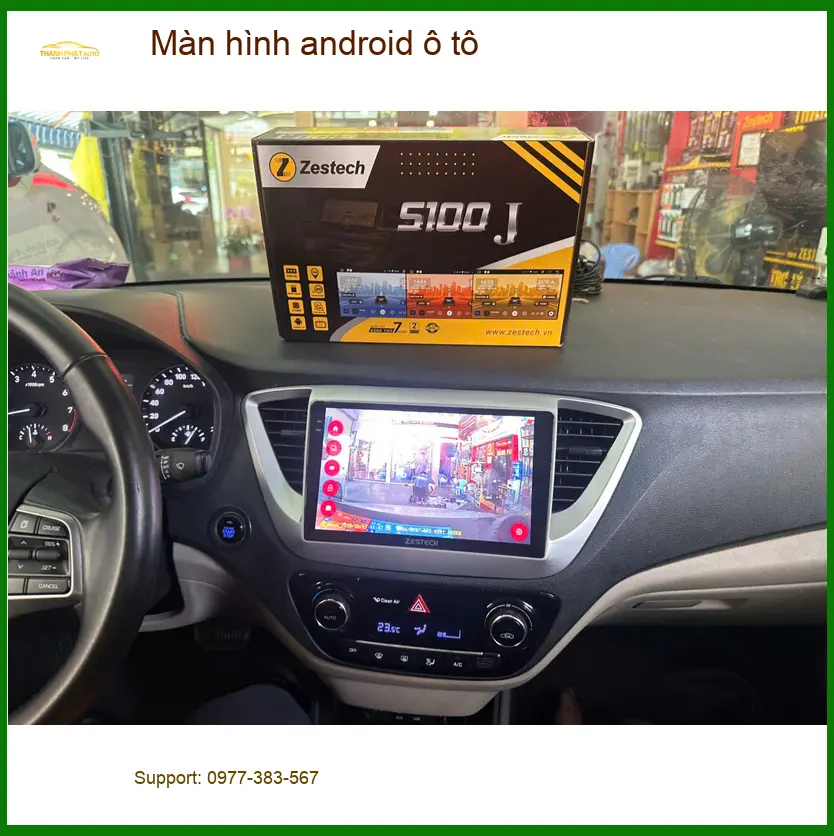 Anh Bách nâng cấp màn hình android ô tô Hyundai Creta tại Quận 2 ảnh thực tế 3