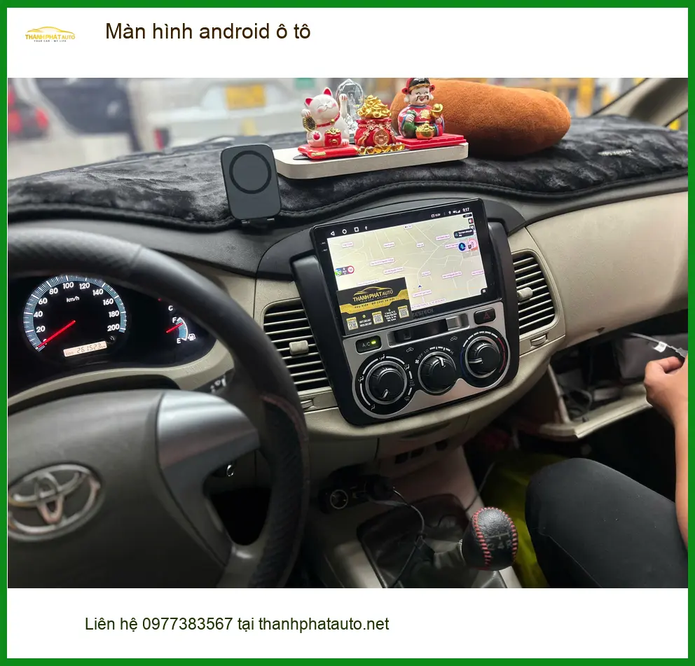 Anh Việt lắp màn hình Android ô tô cho Honda CRV tại Hóc Môn để nâng tầm tiện ích giải trí ảnh thực tế 3