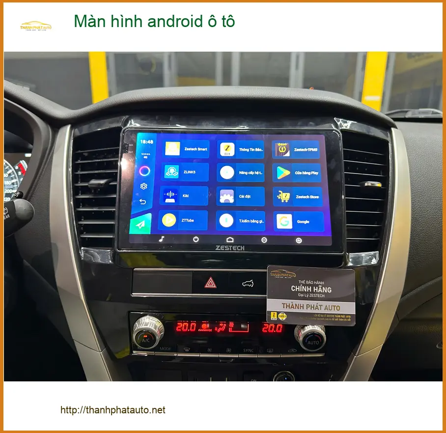 Chú Bình lắp màn hình Android ô tô Zestech cho Kia K3 ở Quận 12