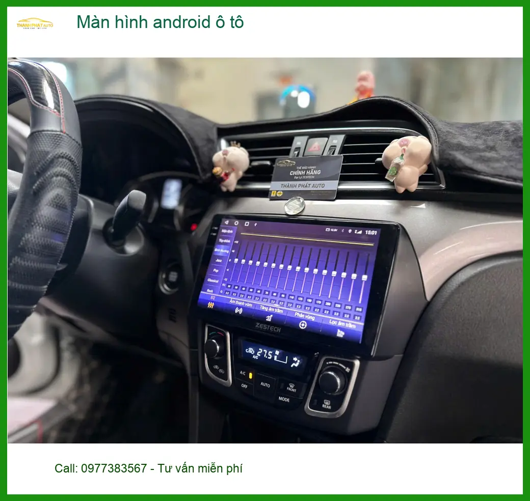 Anh Quân lắp màn hình Android ô tô Hyundai Accent tại Quận 9 tiện nghi hơn ảnh thực tế 2