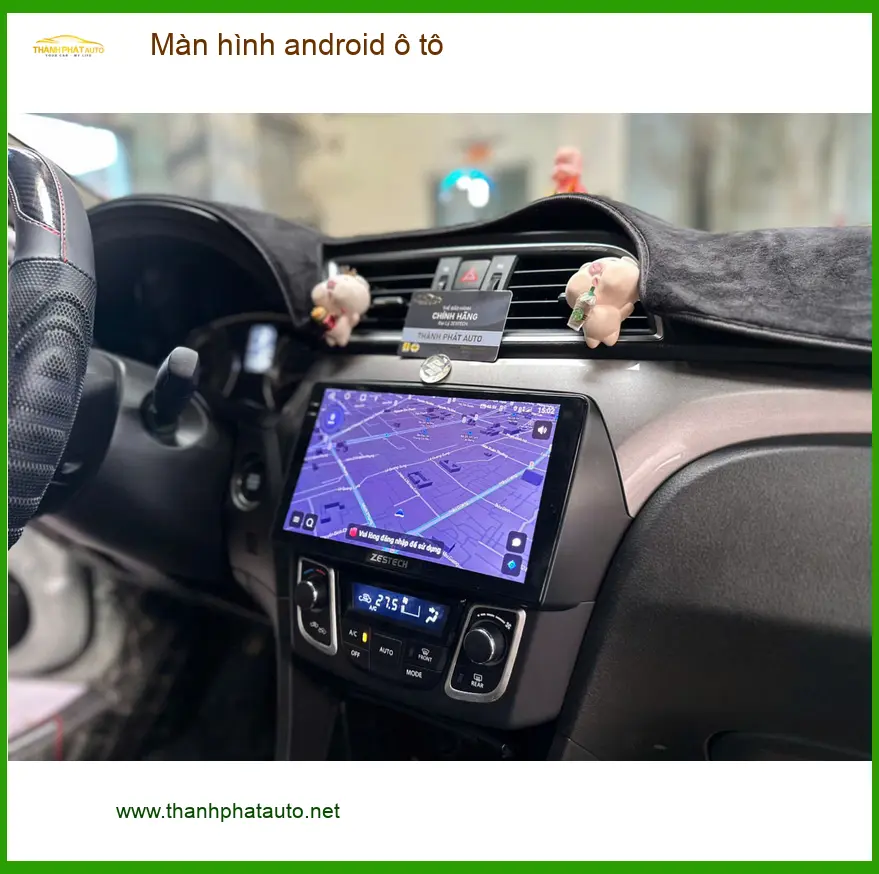 Anh Quân lắp màn hình Android ô tô Hyundai Accent tại Quận 9 tiện nghi hơn ảnh thực tế 3