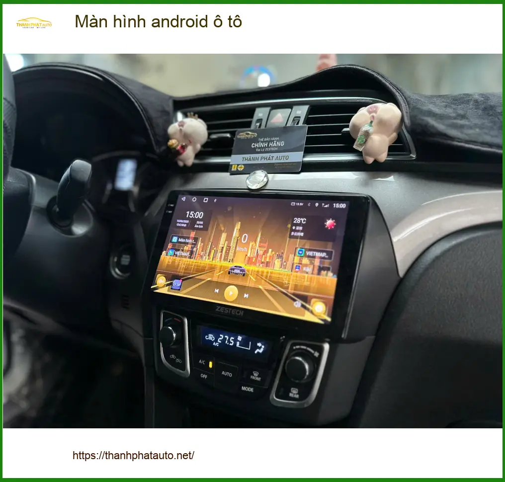 Anh Quân lắp màn hình Android ô tô Hyundai Accent tại Quận 9 tiện nghi hơn ảnh thực tế 5