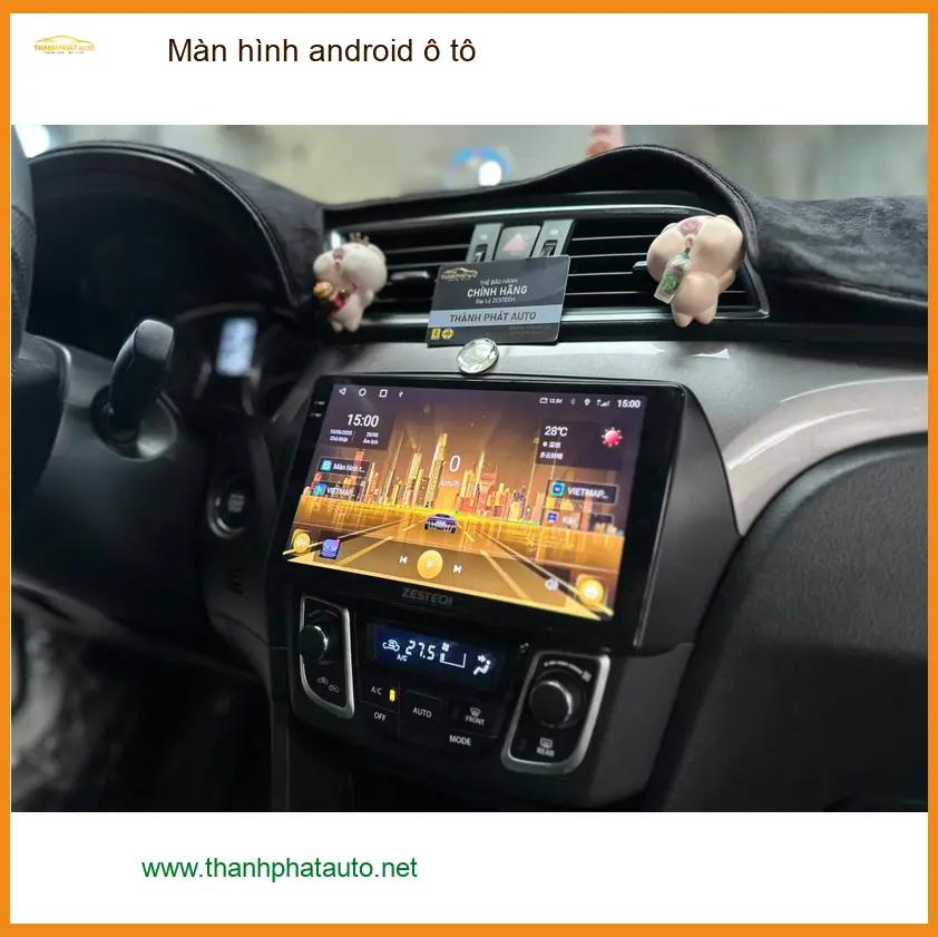 Anh Tùng lắp Màn hình android ô tô cho Toyota Corolla Cross tại Quận 10