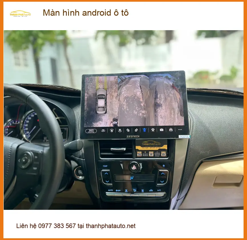 Chú Sáng lắp Màn hình android ô tô Kia Carnival tại Cần Giờ để có bản đồ và giải trí ảnh thực tế 5