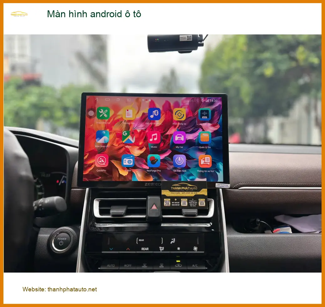 Anh Duy lắp màn hình Android ô tô cho Hyundai Elantra tại Quận 9 để tiện di chuyển và giải trí